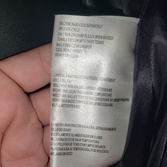 Micheal Michael Kors black down winter jacket coat size Medium - Picture 10 of 10